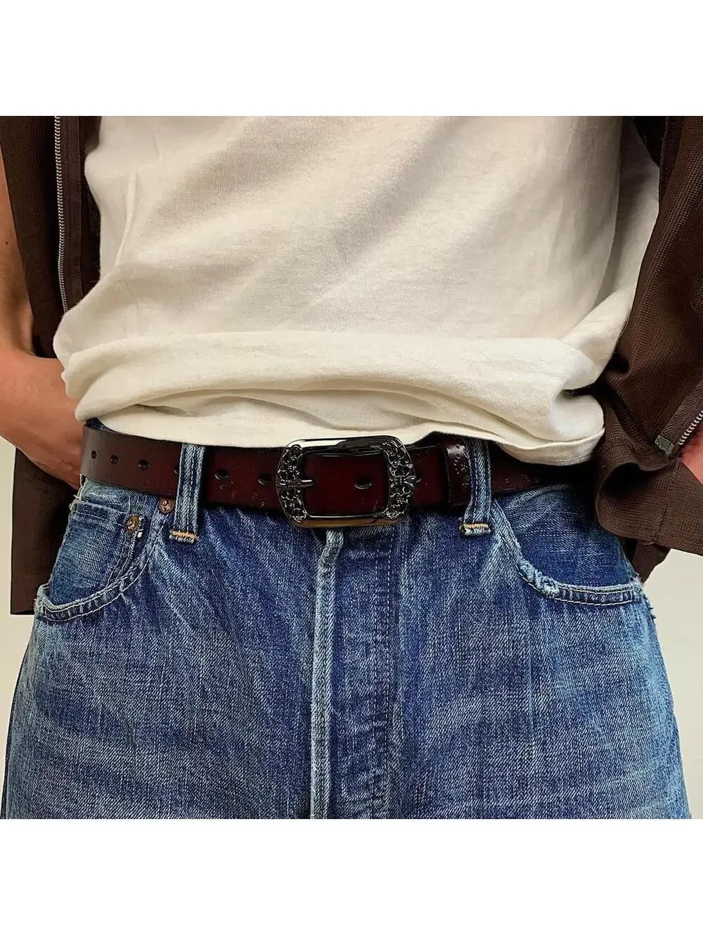 Vintage Western Belt 42 Inch